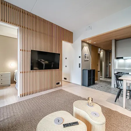 Aurora B4 Ski-in Ski-out, Mountain View By Aavalevi Lejlighed Levi